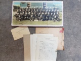 1925 Navy Photo and Love Letter