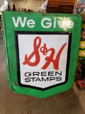 S&H Green Stamps Sign