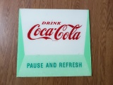 1950's Coca Cola Plastic Machine Panel