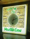 1968 Dualite Mountain Dew Clock