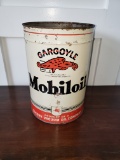 1940s Mobiloil Gargoyle Oil Can