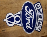 REPRODUCTION Porcelain Ford V8 Sign