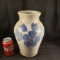 Arie Meaders Cobalt Decorated Vase