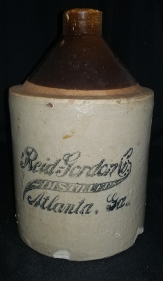 Rare Reid & Gordon Co. Distillers Atlanta Ga. Jug