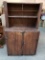 Primitive Step Back Cupboard