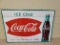 NOS 1950's Coca Cola Fishtail Sign