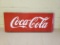 1950's Coca Cola Porcelain 4' Sled Sign