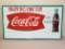 1950s Coca Cola Fishtail Sign