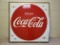 1950s Coca Cola Button and Stars Sign