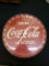 Vintage Coca Cola Disk Thermometer