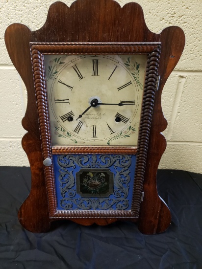 Brewster Mfg. Co. Shelf Clock