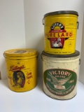 Antique Can Lot