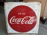 1950's Button & Stars Sign