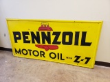 1960 Pennzoil Motor Oil Sign