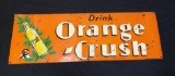 1930's Orange Crush Sign