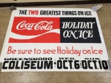 2- Coca Cola Holiday On Ice Posters