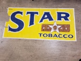 1940's Star Tobacco Banner