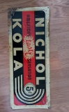 1950's Nichol Kola Sign