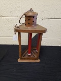 Antique Copper Candle Lantern