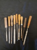 Antique Wood Chisel Set