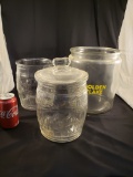 Vintage Cracker Jar Lot