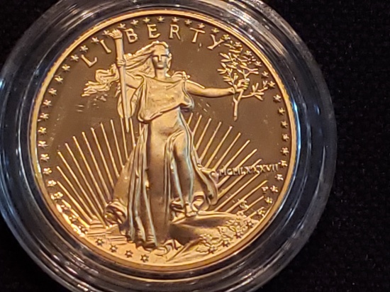 1987 $25 Gold Eagle Proof Coin