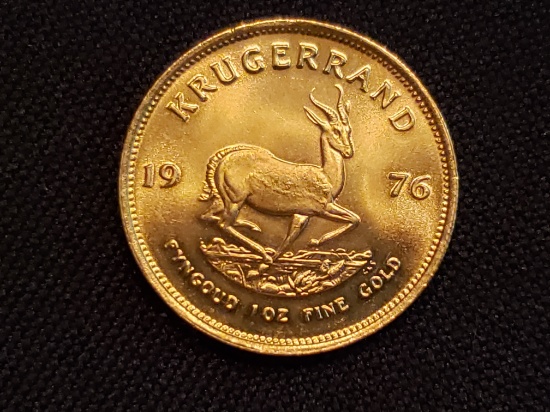 1976 Krugerand 1 oz. Gold Coin