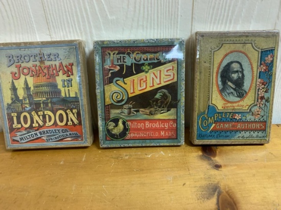 3 Late 1800s Board Games