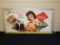 1950s Coca Cola Cardboard Sign