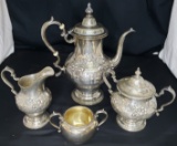 Gorham Sterling Silver Tea Set