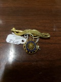 14K Daughters of the American Revolution Pin