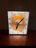 1950's Sun Crest Beverage Swihart Clock