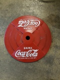 1950's Coca Cola Cast Iron Base