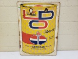 1950s American Oil Sign