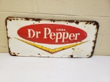 Two 1950s Dr. Pepper Signs