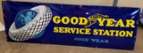 1930s Goodyear Porcelain Sign