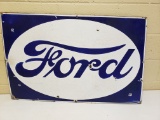 1940s Porcelain Ford Sign