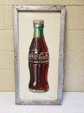 1947 Porcelain Coca Cola Bottle Sign