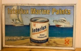 1940-50s Interlux Marine Paints Sign