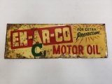1940-50s En-Ar-Co Motor Oil Sign