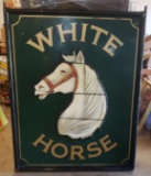 White Horse Pub Sign