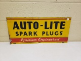 1960s Auto-Lite Spark Plugs Sign