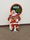 Coca Cola Santa Store Display