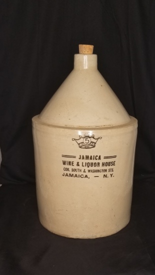 5 Gal, Jamaica Wine & Liquor House Jamica Jug