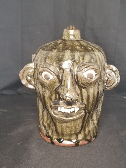 Grace Nell Hewell Presidential Face Jug 1993