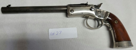 Stevens Long Barrel .22 Pistol