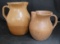 Rare Cleater Meaders Experimental Gordy Glaze Pitcher lot. 1882-1982