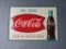 1950's Coca Cola Fishtail Sign
