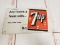 1950-60's 7up Case Rack Sign