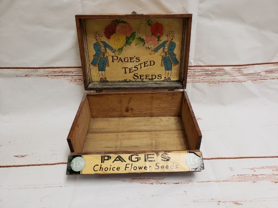 Page's Tested Seed Display